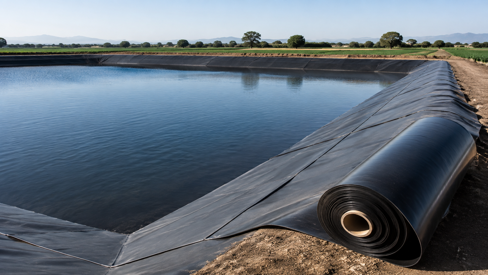 Geomembrana HDPE Lisa GM13 Tunnel Innova
